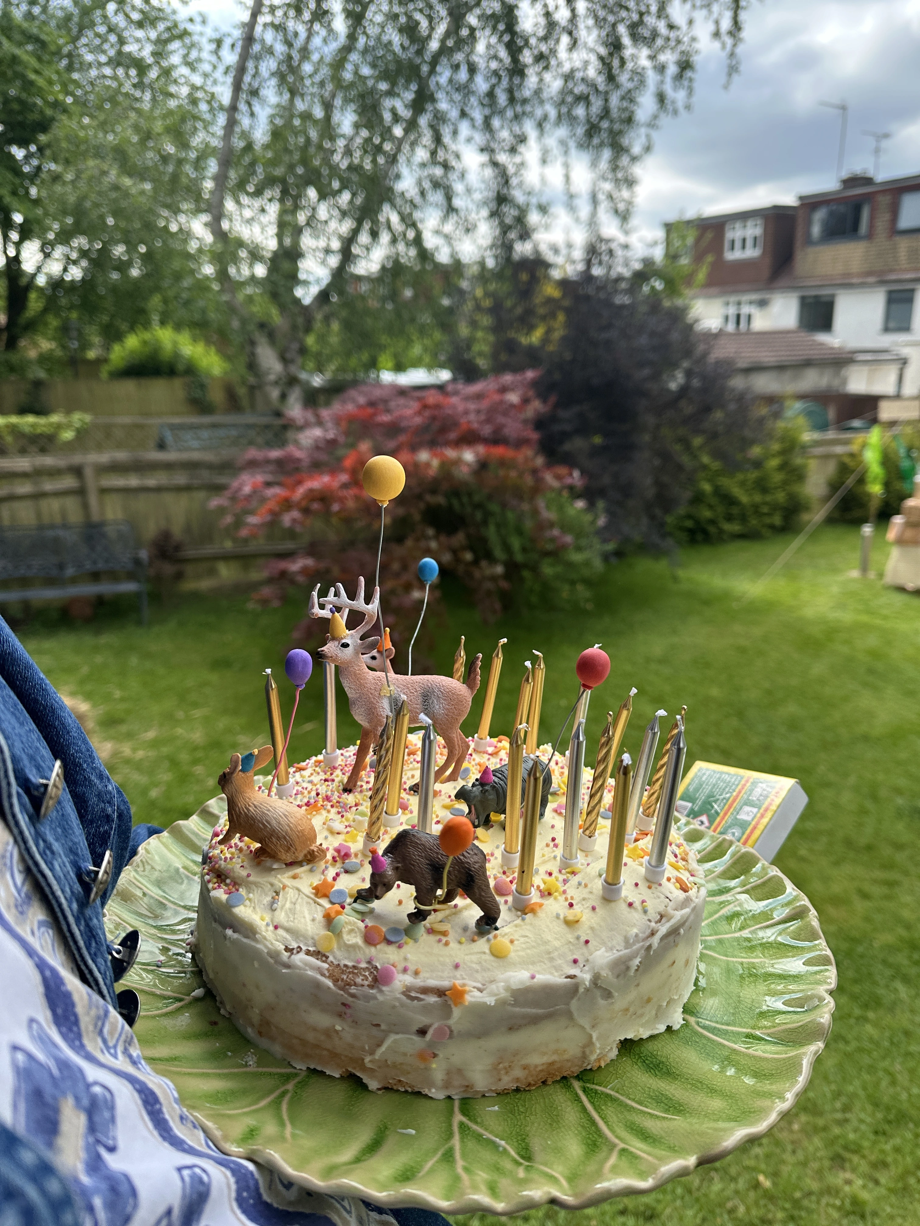 动物主题生日蛋糕