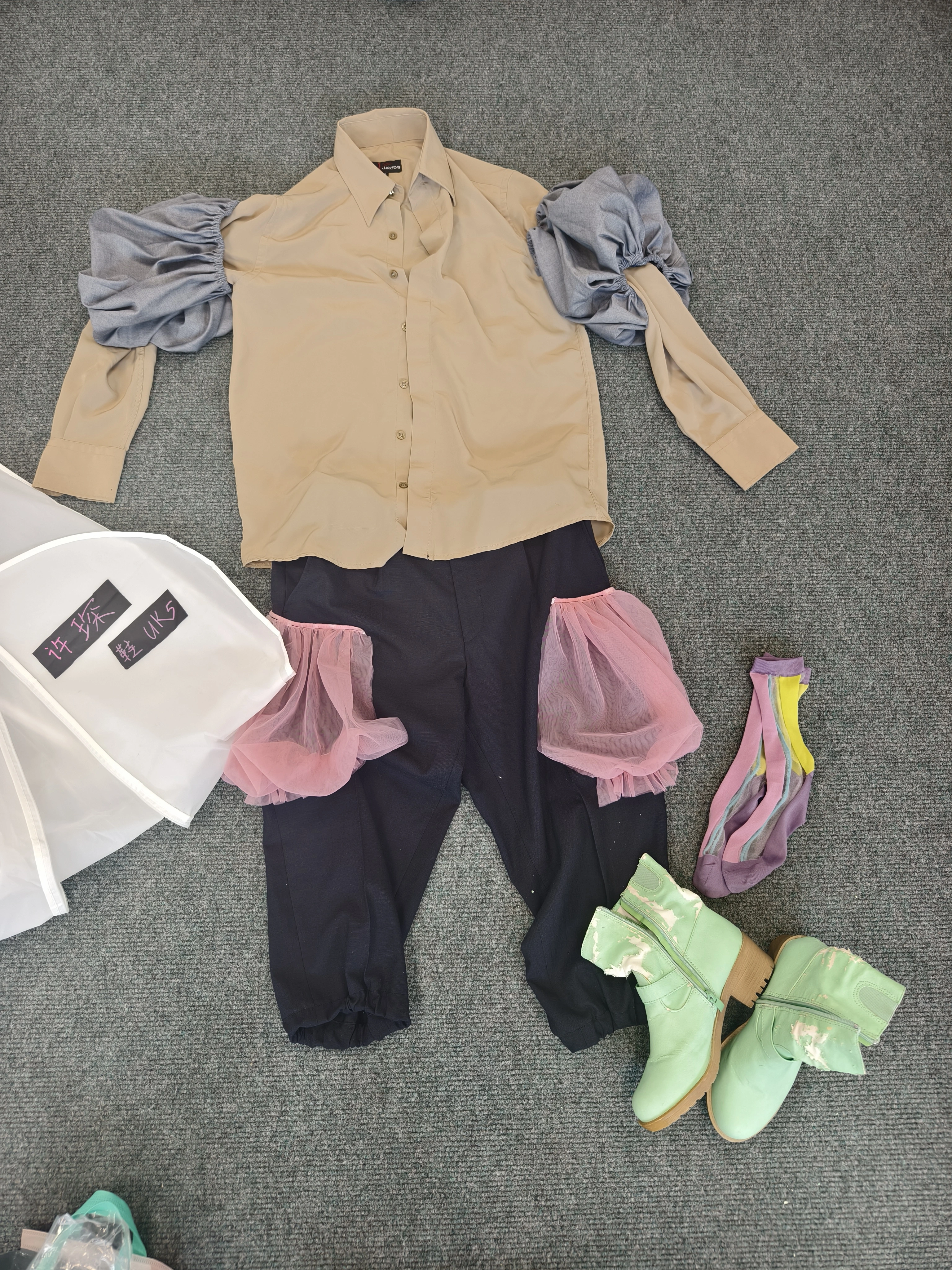 乐手服装搭配与制作记录2